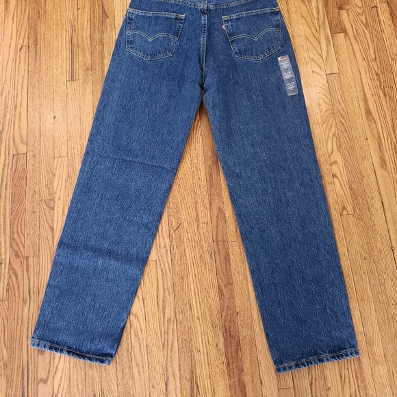 Levis 550 Relaxed Fit Mens Jeans Size 34 × 34 NEW Blue - Picture 2 of 4
